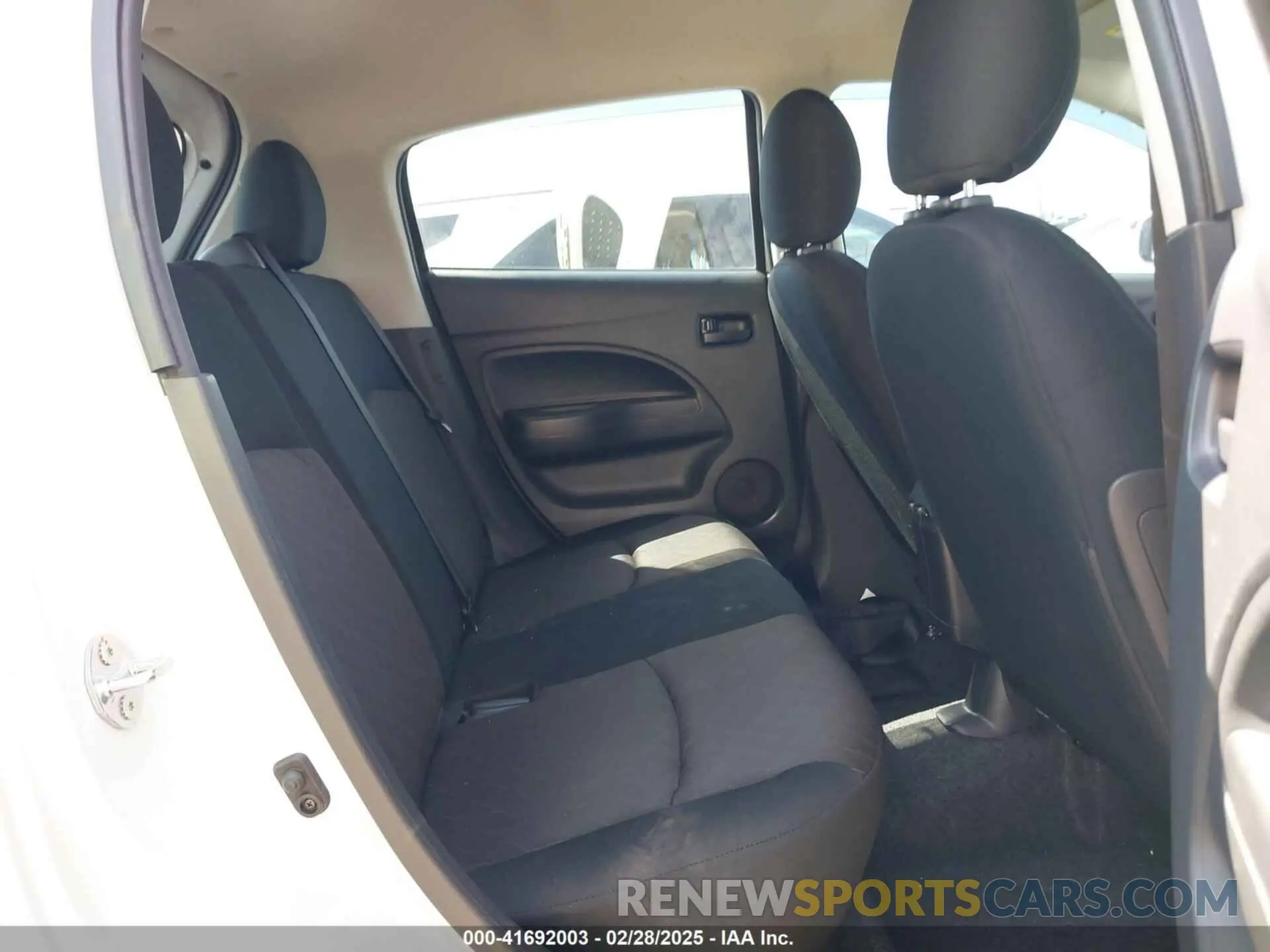 8 fotografías del automóvil dañado ML32AUHJ3MH008548 MITSUBISHI MIRAGE 2021