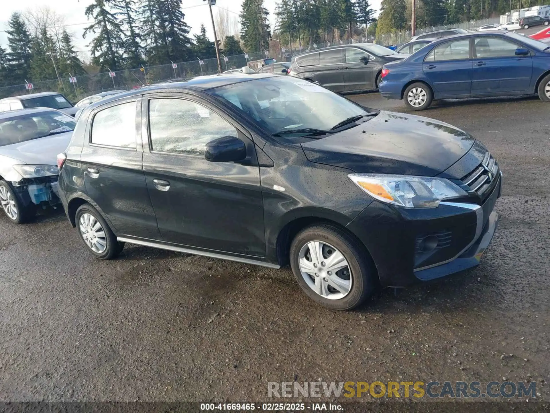 1 fotografías del automóvil dañado ML32AUHJ3MH012339 MITSUBISHI MIRAGE 2021