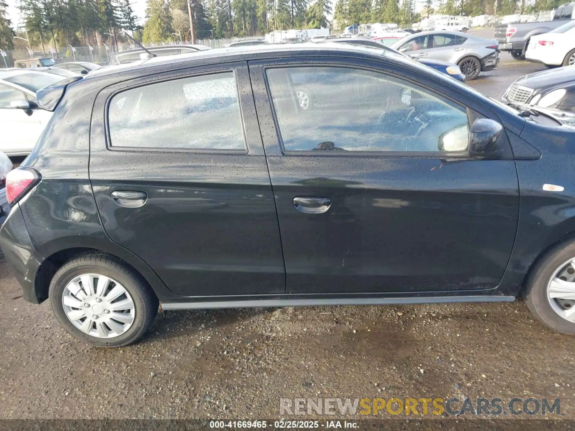 13 fotografías del automóvil dañado ML32AUHJ3MH012339 MITSUBISHI MIRAGE 2021