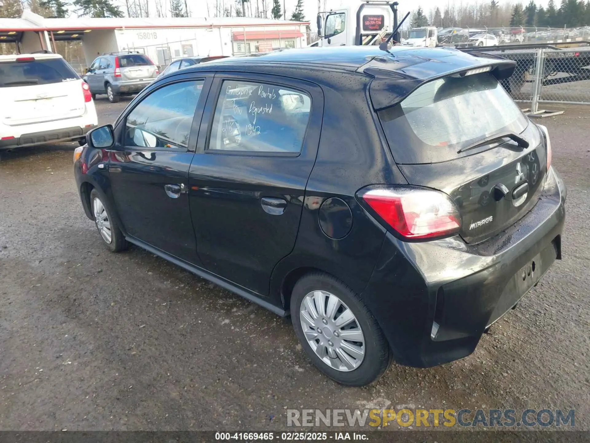 3 fotografías del automóvil dañado ML32AUHJ3MH012339 MITSUBISHI MIRAGE 2021