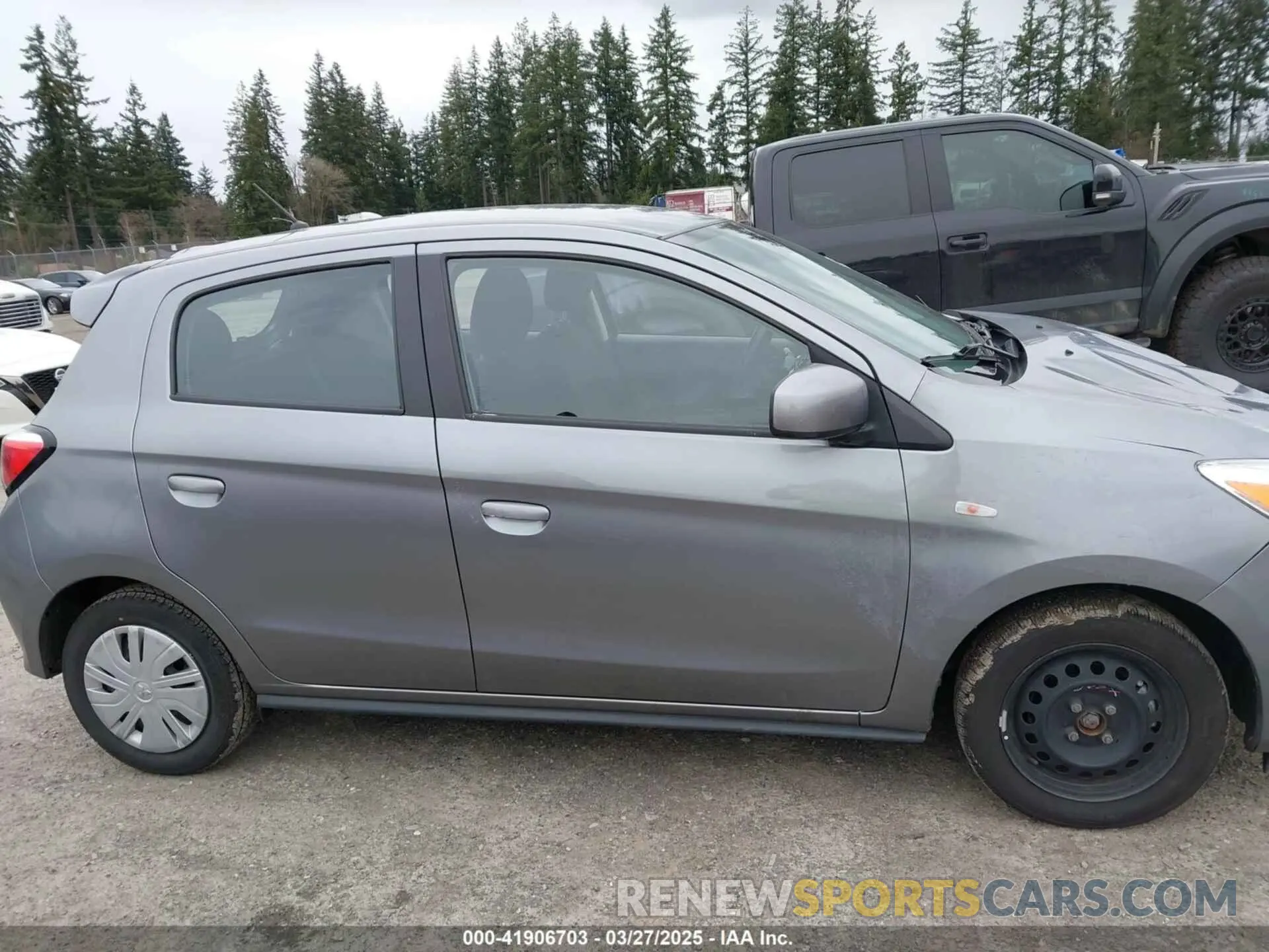 13 fotografías del automóvil dañado ML32AUHJ3MH013961 MITSUBISHI MIRAGE 2021