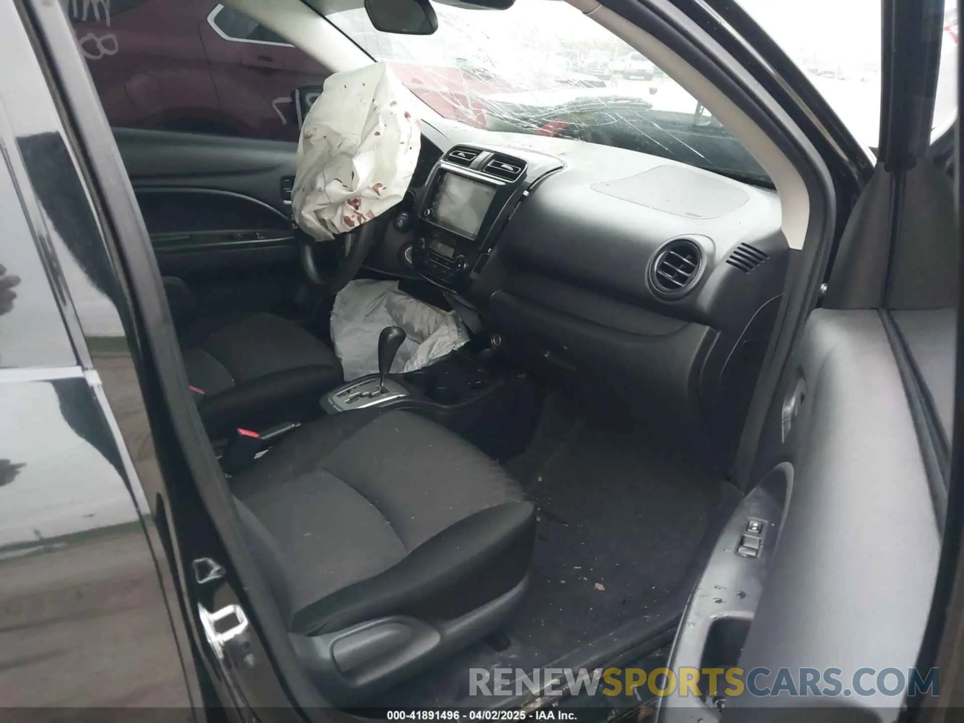 5 fotografías del automóvil dañado ML32AUHJ4MH003780 MITSUBISHI MIRAGE 2021