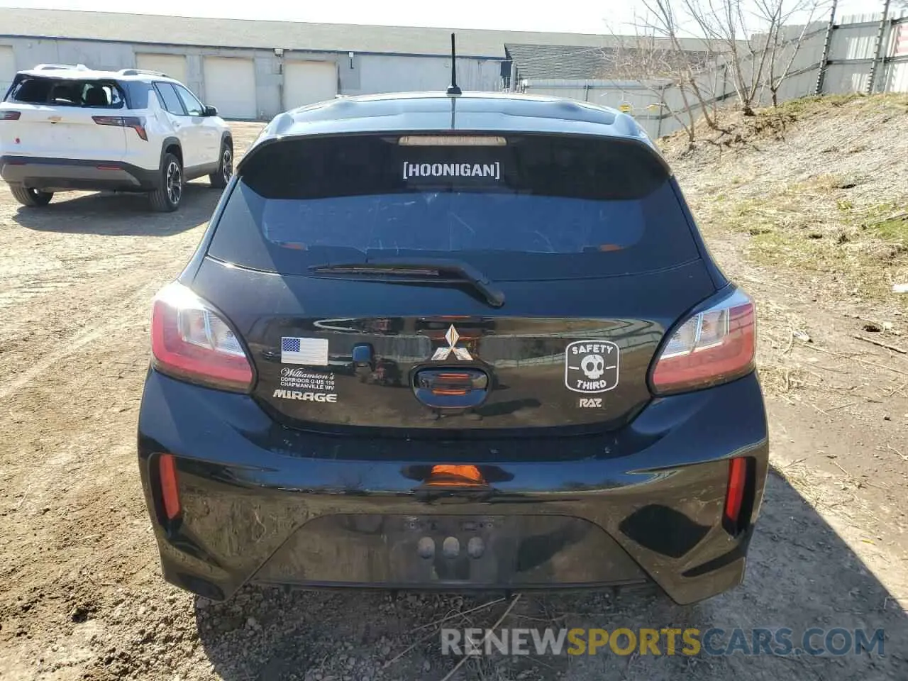 6 fotografías del automóvil dañado ML32AUHJ4MH005030 MITSUBISHI MIRAGE 2021
