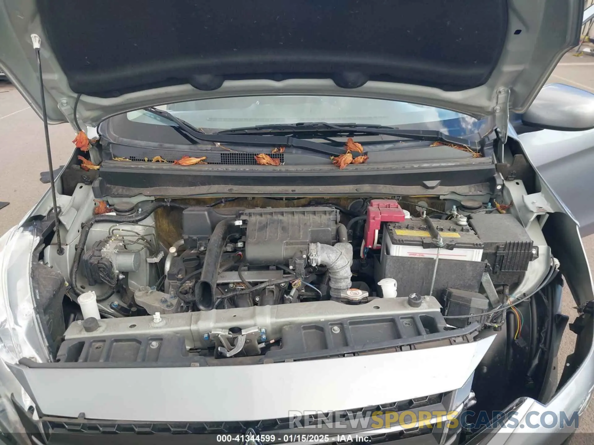 10 fotografías del automóvil dañado ML32AUHJ4MH007442 MITSUBISHI MIRAGE 2021