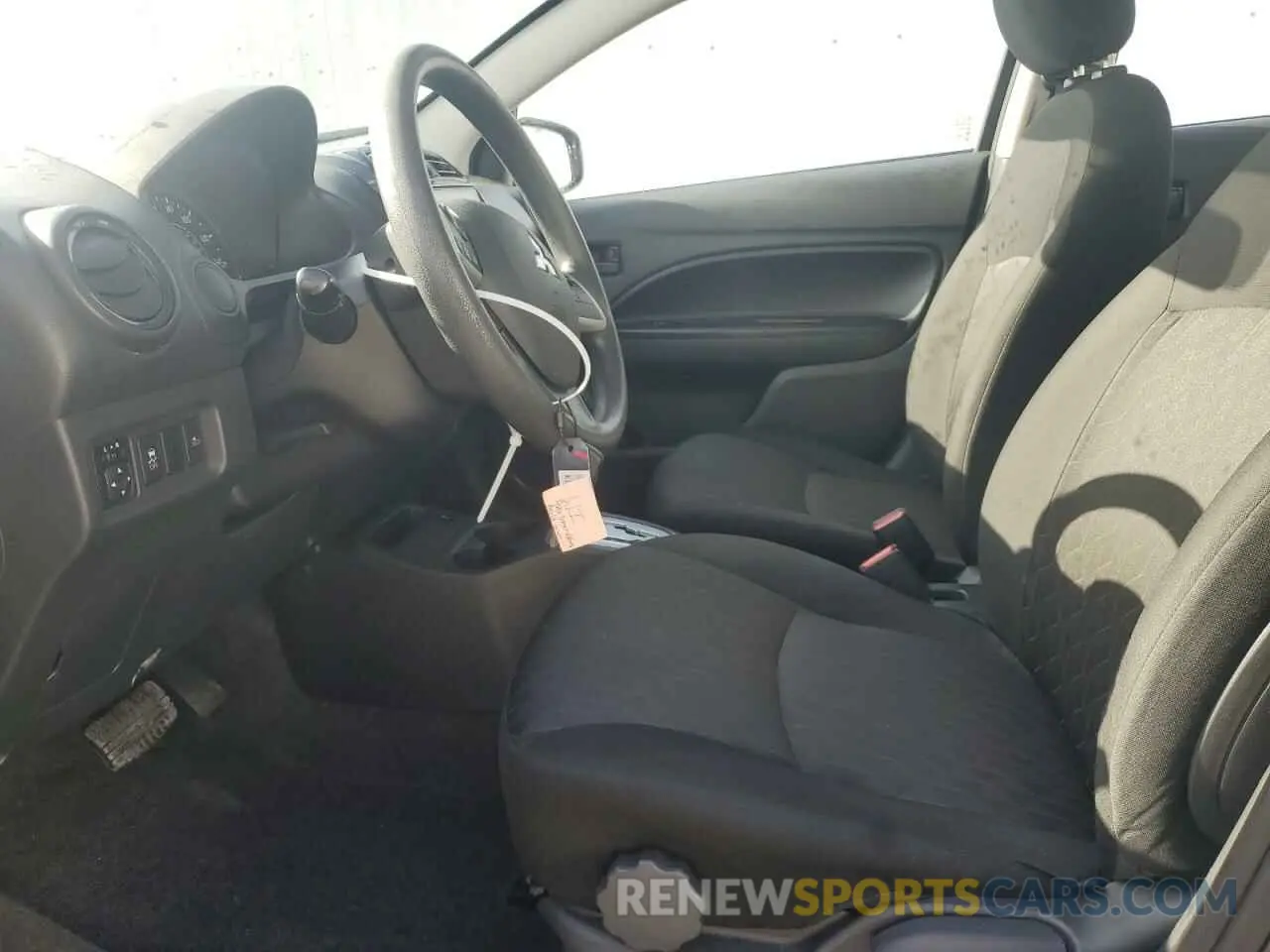 7 fotografías del automóvil dañado ML32AUHJ4MH008557 MITSUBISHI MIRAGE 2021