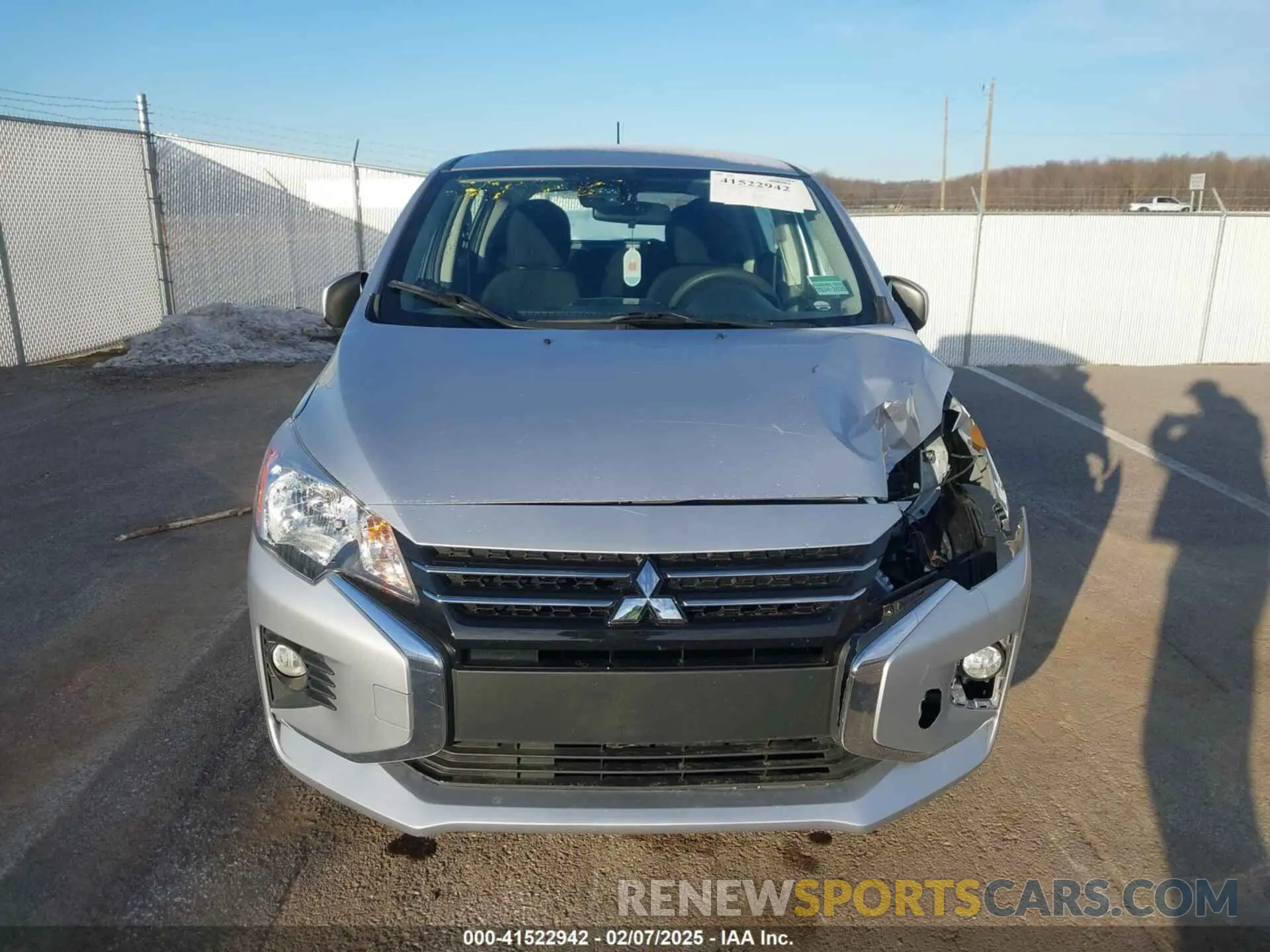 12 fotografías del automóvil dañado ML32AUHJ4MH011569 MITSUBISHI MIRAGE 2021