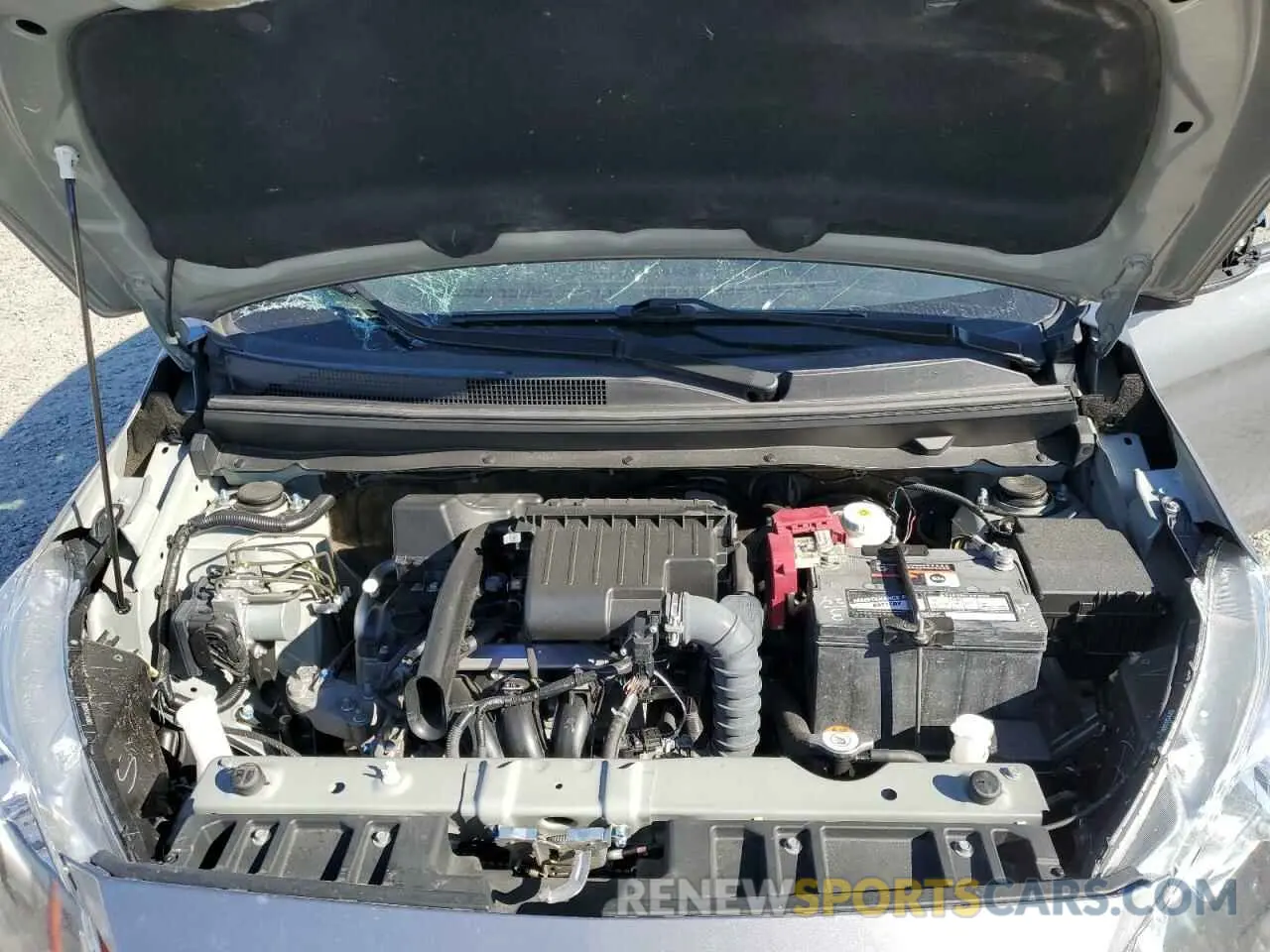 12 fotografías del automóvil dañado ML32AUHJ4MH011765 MITSUBISHI MIRAGE 2021