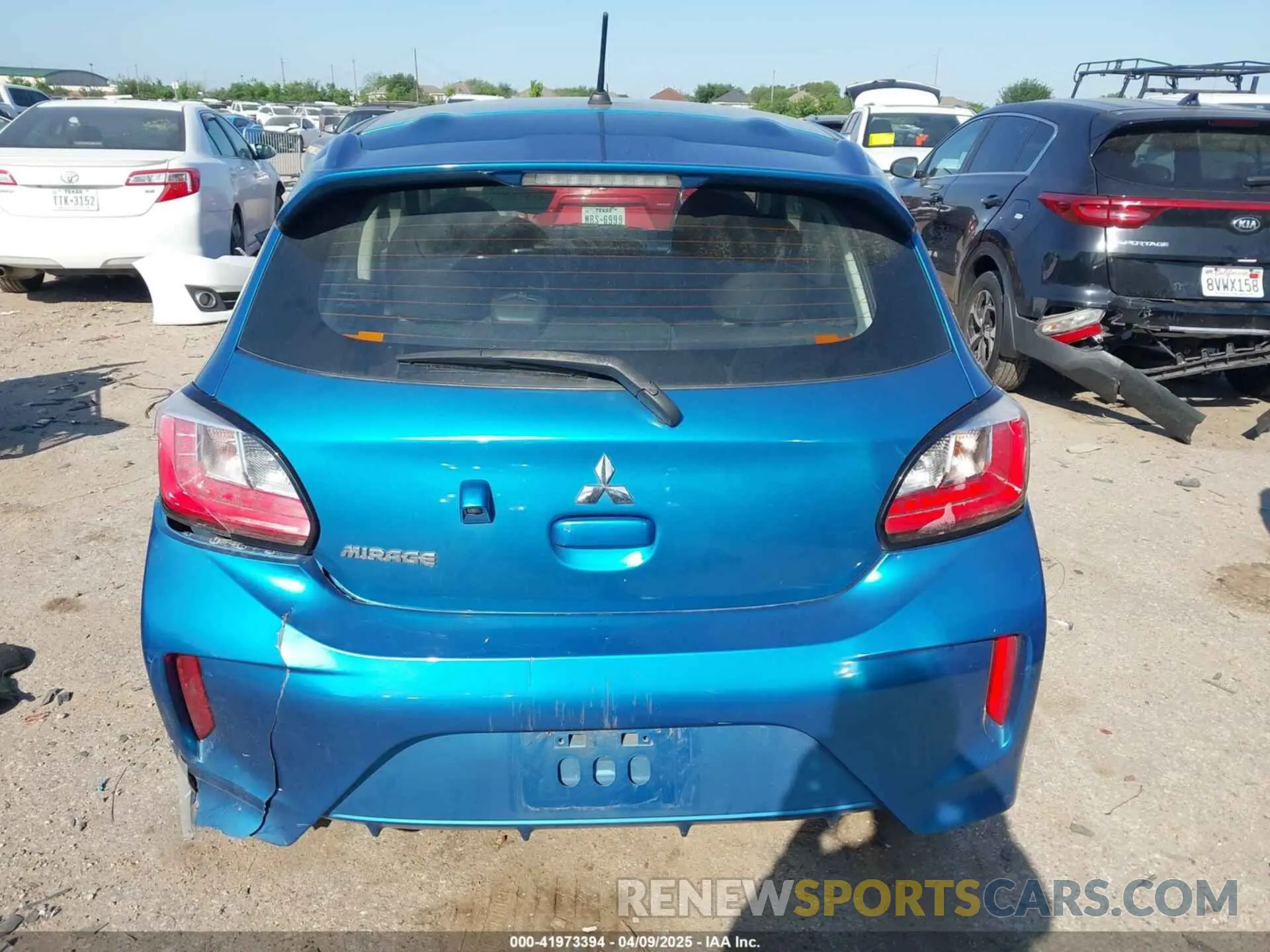 17 fotografías del automóvil dañado ML32AUHJ5MH002086 MITSUBISHI MIRAGE 2021