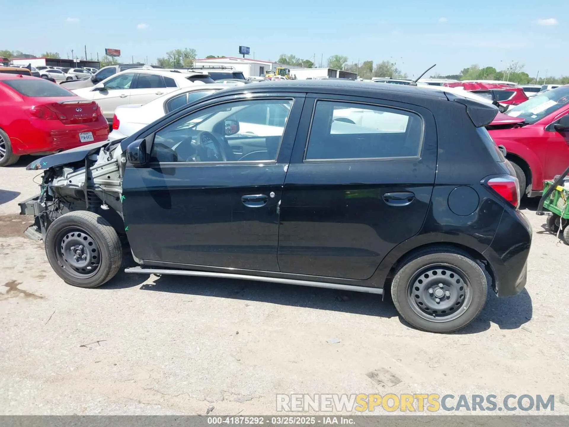 15 fotografías del automóvil dañado ML32AUHJ5MH003559 MITSUBISHI MIRAGE 2021