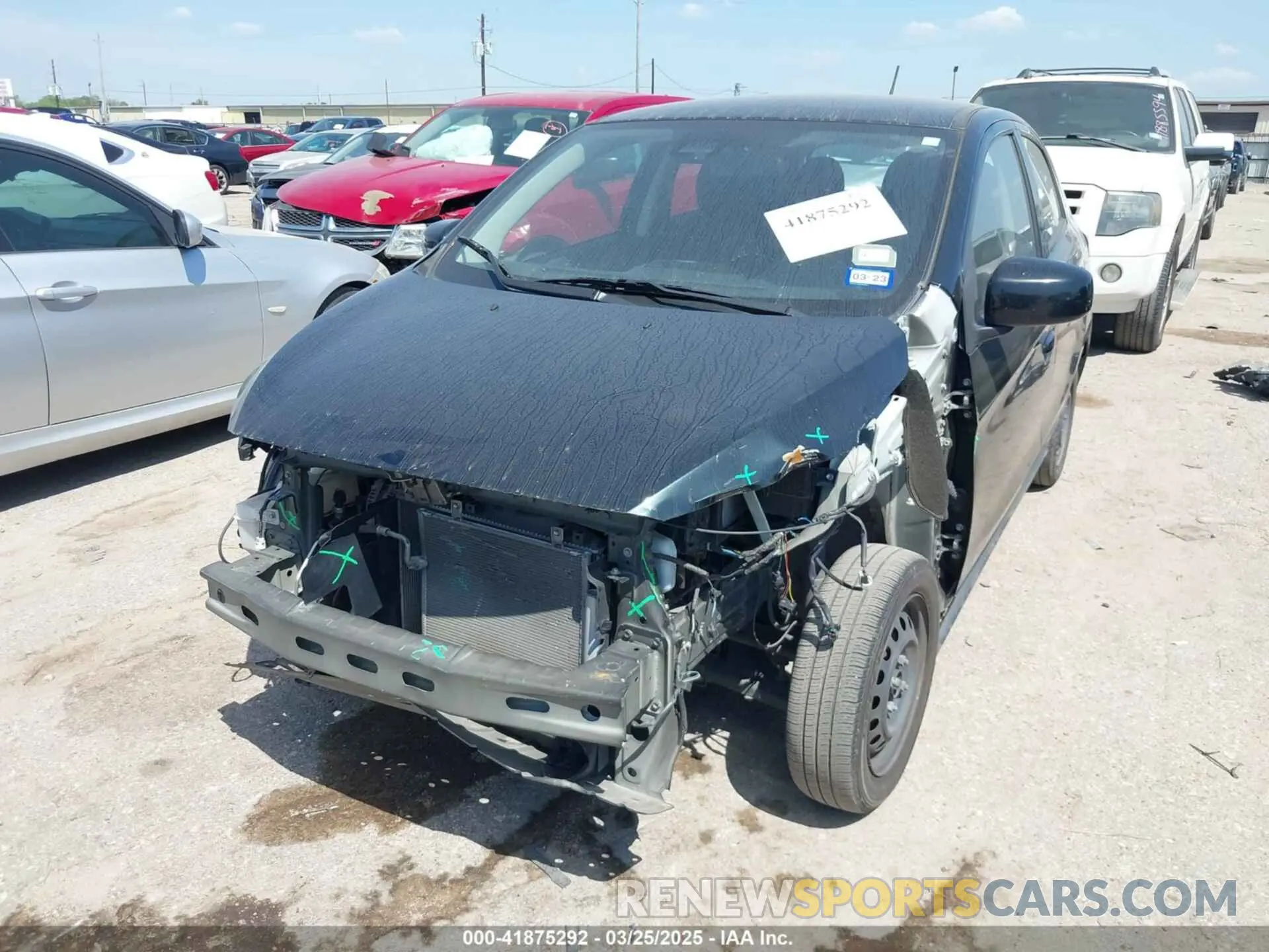 6 fotografías del automóvil dañado ML32AUHJ5MH003559 MITSUBISHI MIRAGE 2021