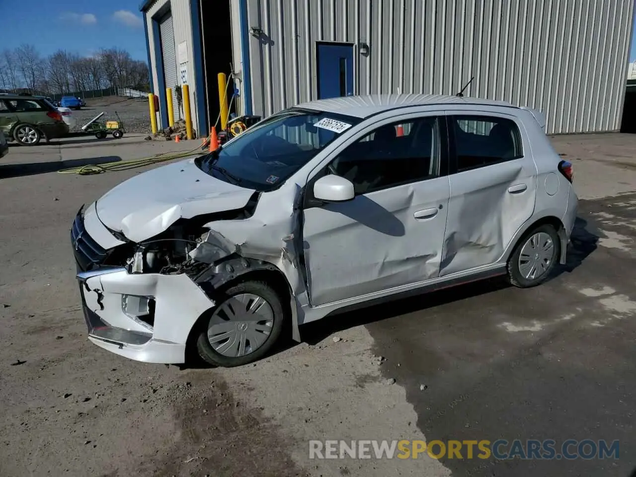 1 fotografías del automóvil dañado ML32AUHJ5MH004470 MITSUBISHI MIRAGE 2021
