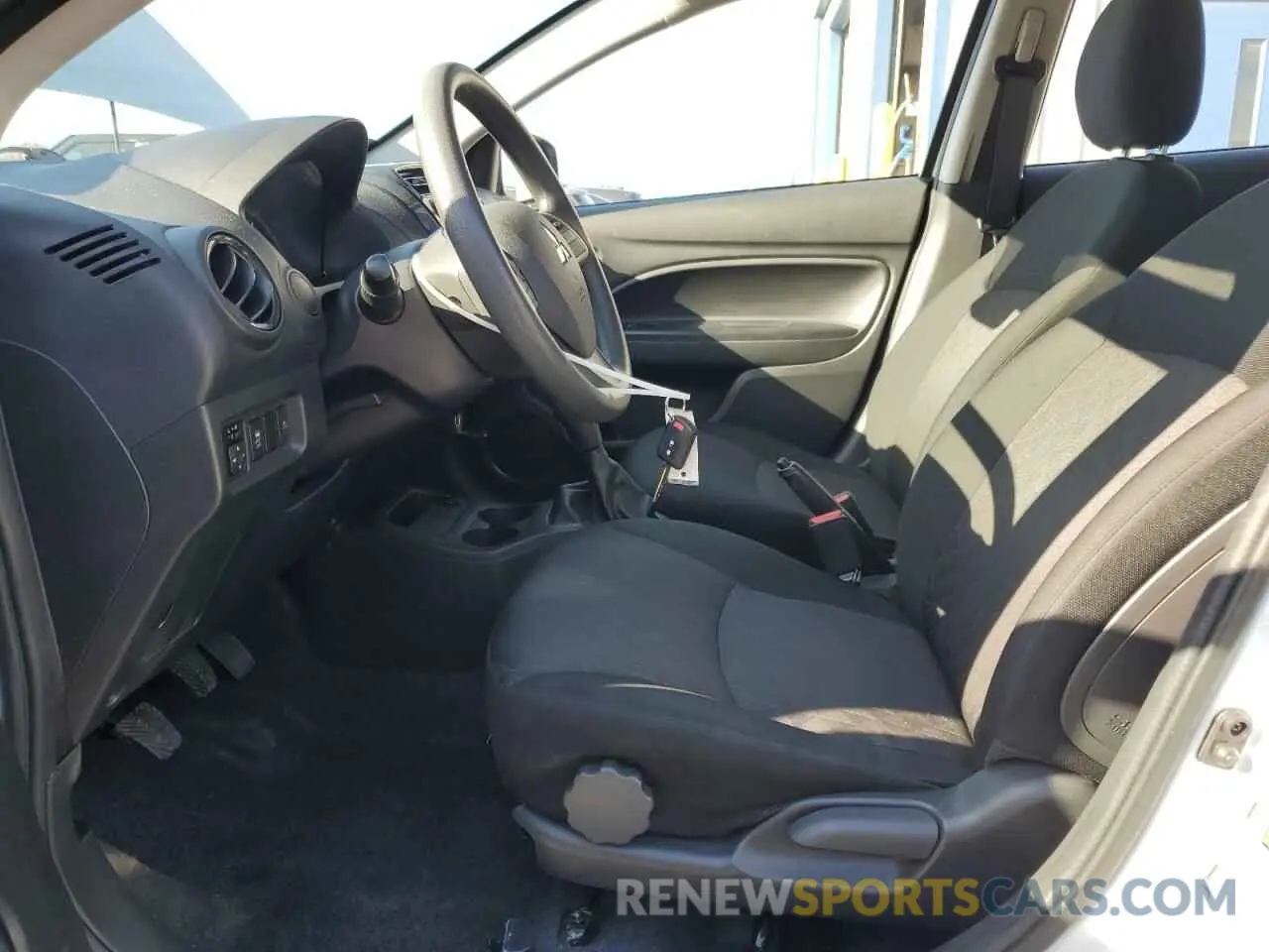 7 fotografías del automóvil dañado ML32AUHJ5MH004470 MITSUBISHI MIRAGE 2021