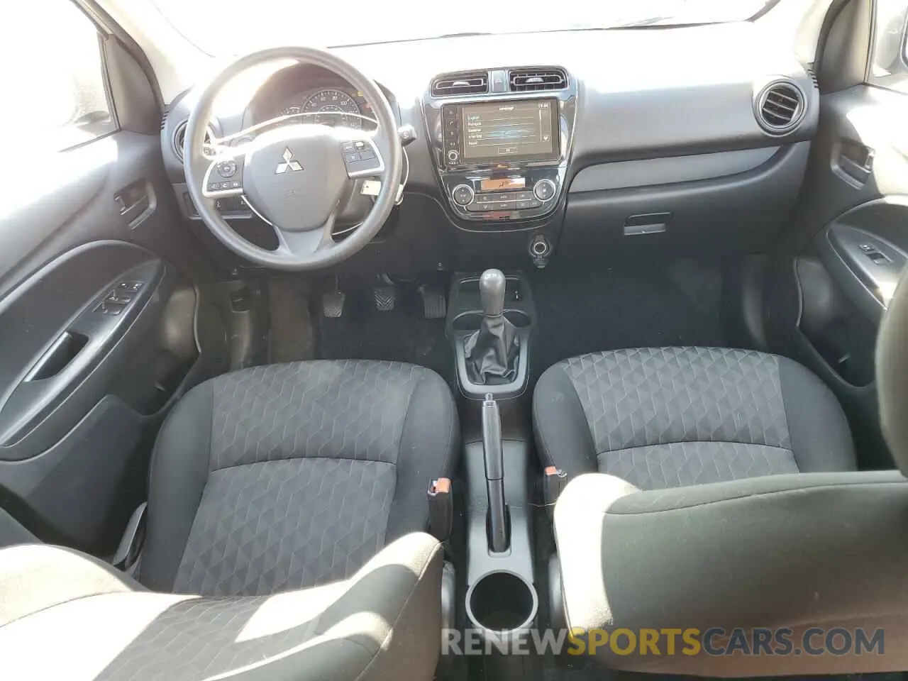 8 fotografías del automóvil dañado ML32AUHJ5MH004470 MITSUBISHI MIRAGE 2021