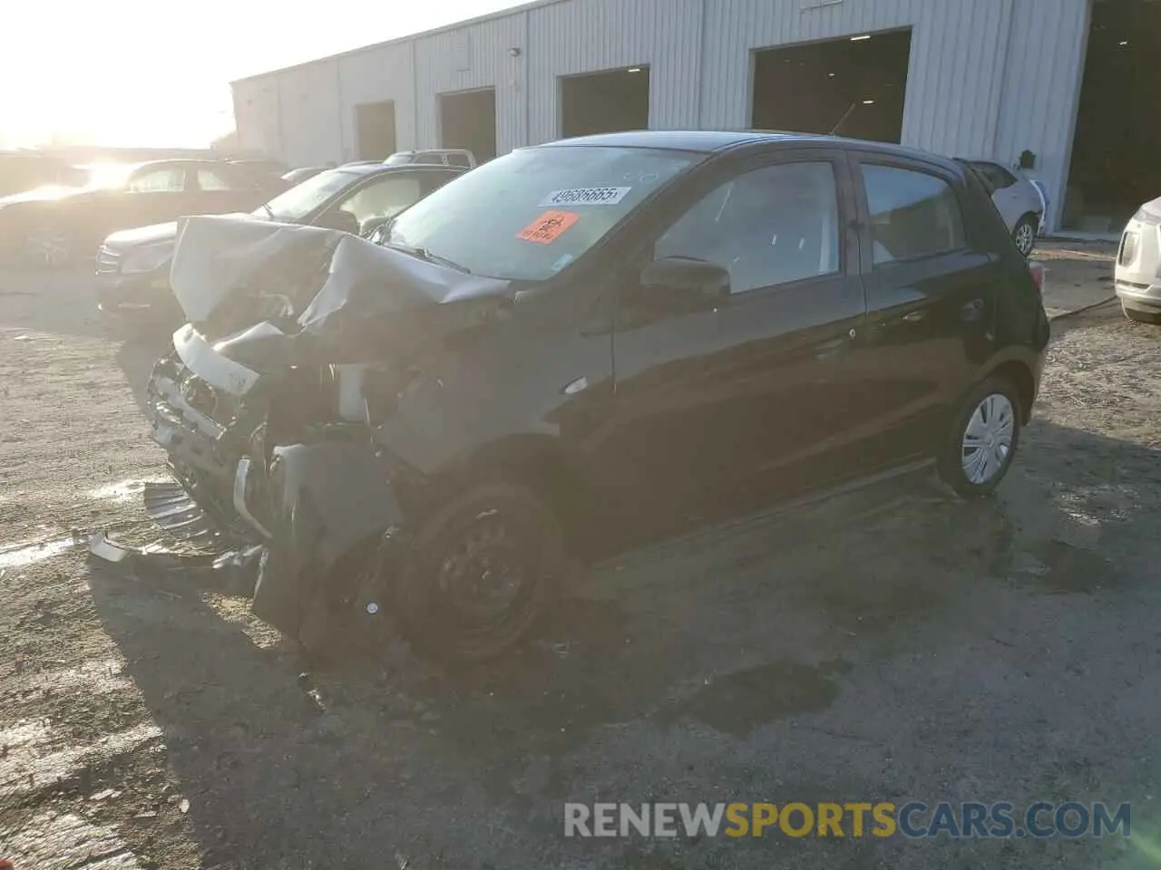 1 fotografías del automóvil dañado ML32AUHJ5MH006641 MITSUBISHI MIRAGE 2021