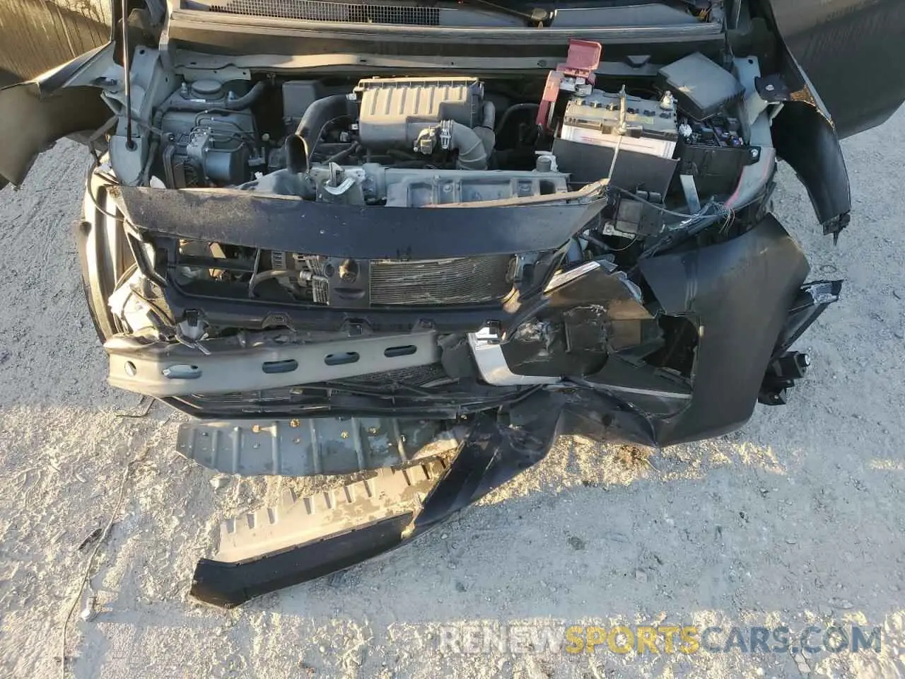11 fotografías del automóvil dañado ML32AUHJ5MH006641 MITSUBISHI MIRAGE 2021