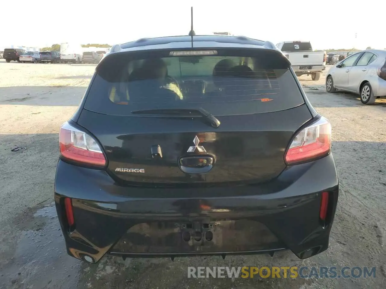 6 fotografías del automóvil dañado ML32AUHJ5MH006641 MITSUBISHI MIRAGE 2021