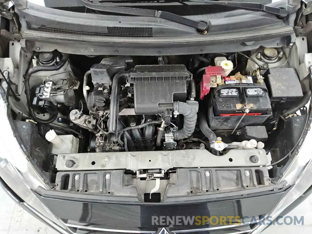11 fotografías del automóvil dañado ML32AUHJ5MH006686 MITSUBISHI MIRAGE 2021