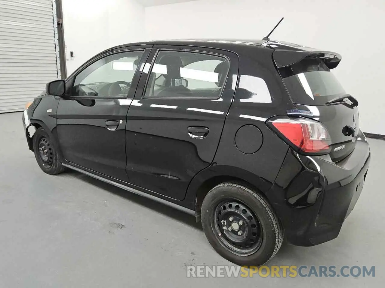 2 fotografías del automóvil dañado ML32AUHJ5MH006686 MITSUBISHI MIRAGE 2021