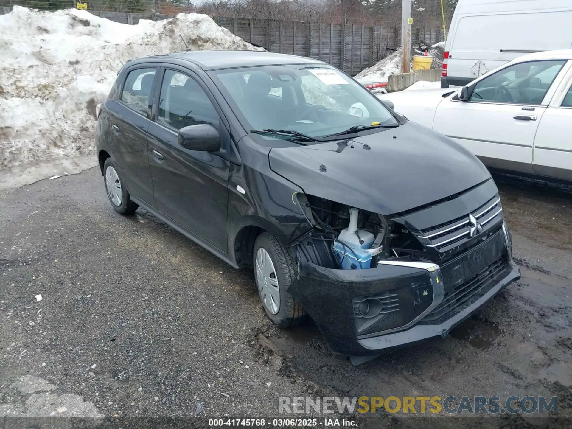 1 fotografías del automóvil dañado ML32AUHJ5MH012164 MITSUBISHI MIRAGE 2021