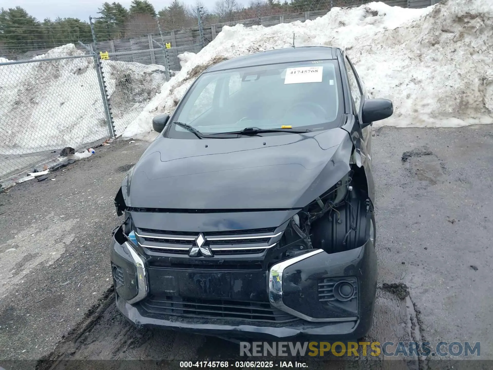 12 fotografías del automóvil dañado ML32AUHJ5MH012164 MITSUBISHI MIRAGE 2021