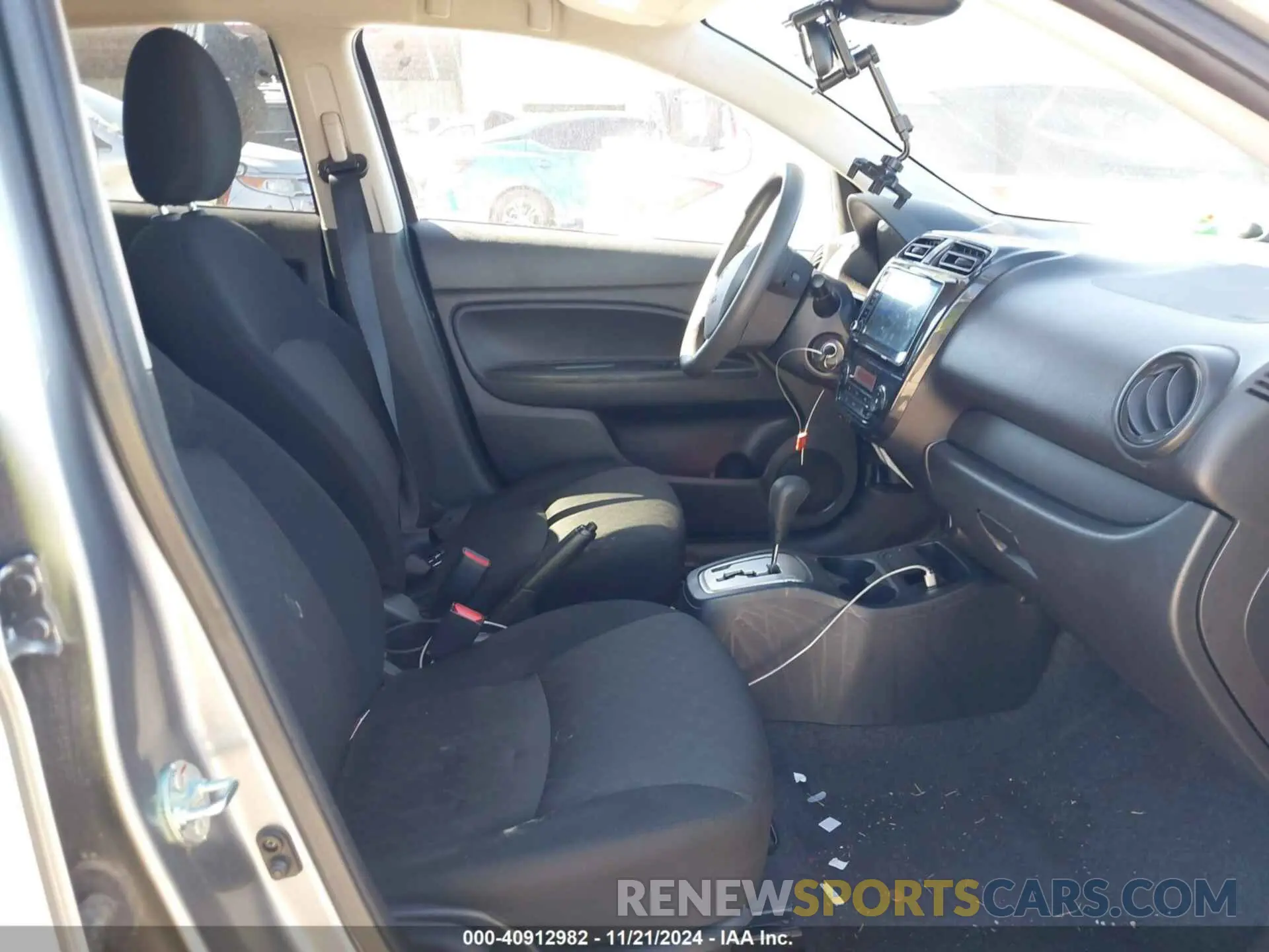 5 fotografías del automóvil dañado ML32AUHJ5MH012925 MITSUBISHI MIRAGE 2021