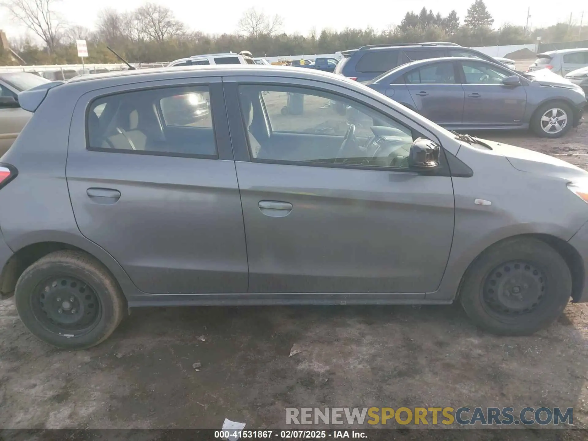 13 fotografías del automóvil dañado ML32AUHJ6MH004090 MITSUBISHI MIRAGE 2021