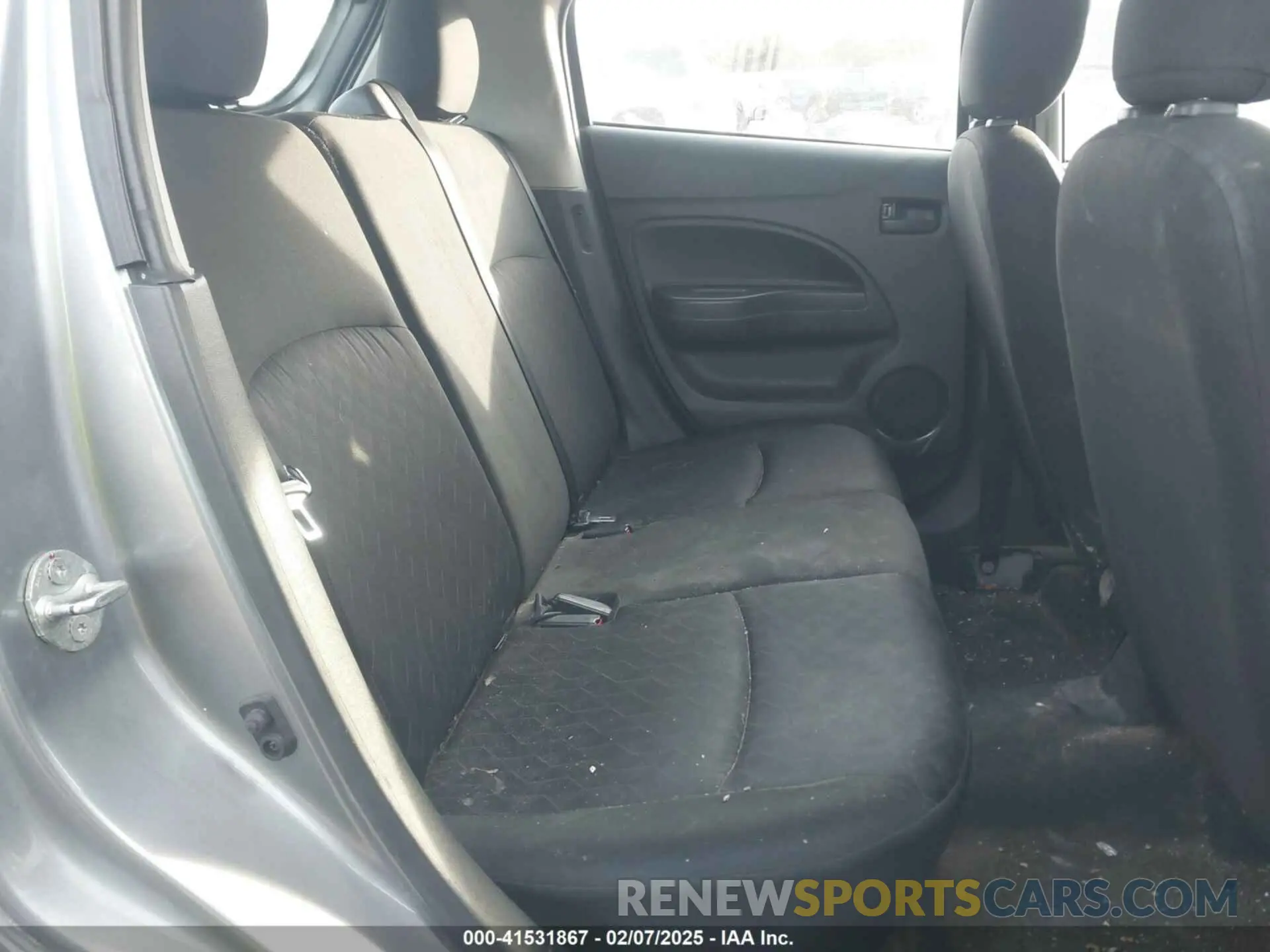 8 fotografías del automóvil dañado ML32AUHJ6MH004090 MITSUBISHI MIRAGE 2021