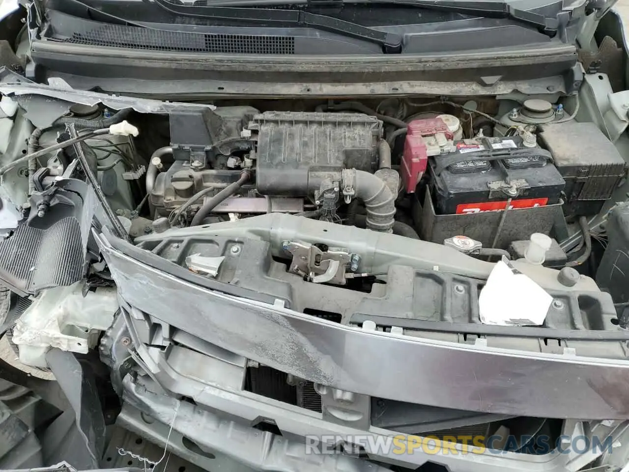 11 fotografías del automóvil dañado ML32AUHJ6MH007636 MITSUBISHI MIRAGE 2021