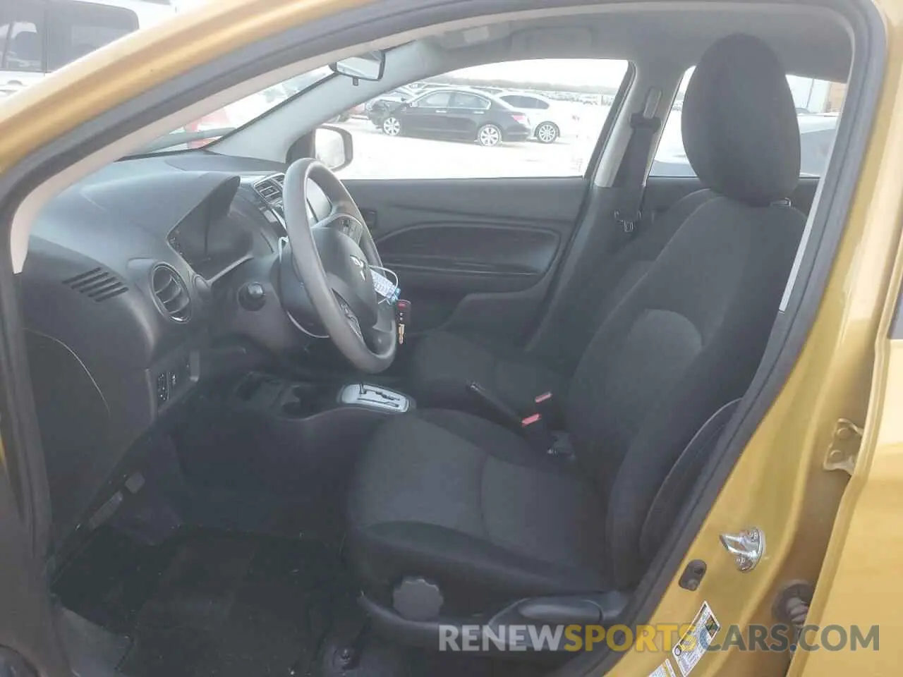 7 fotografías del automóvil dañado ML32AUHJ6MH010777 MITSUBISHI MIRAGE 2021