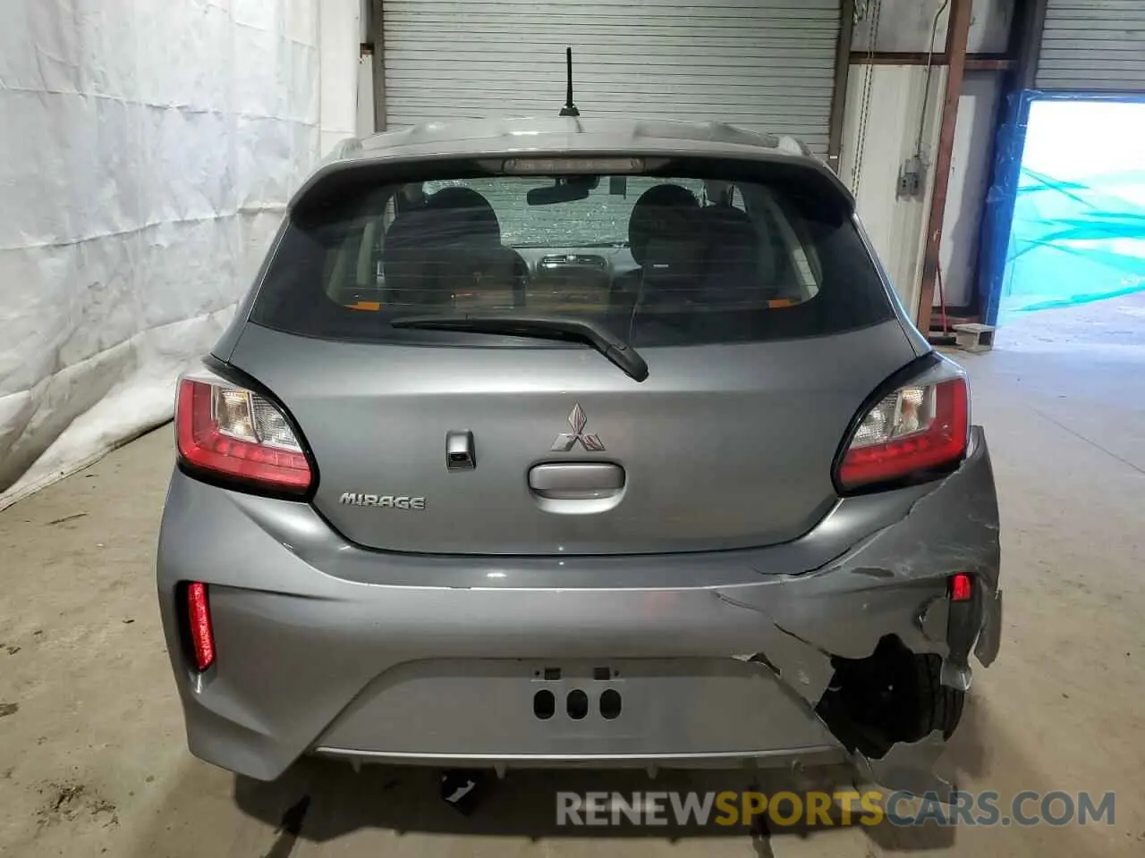 6 fotografías del automóvil dañado ML32AUHJ6MH011170 MITSUBISHI MIRAGE 2021