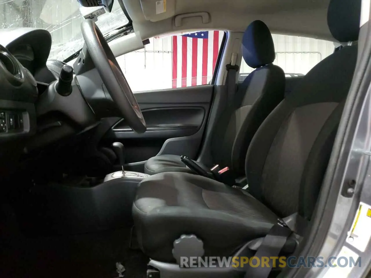 7 fotografías del automóvil dañado ML32AUHJ6MH011170 MITSUBISHI MIRAGE 2021