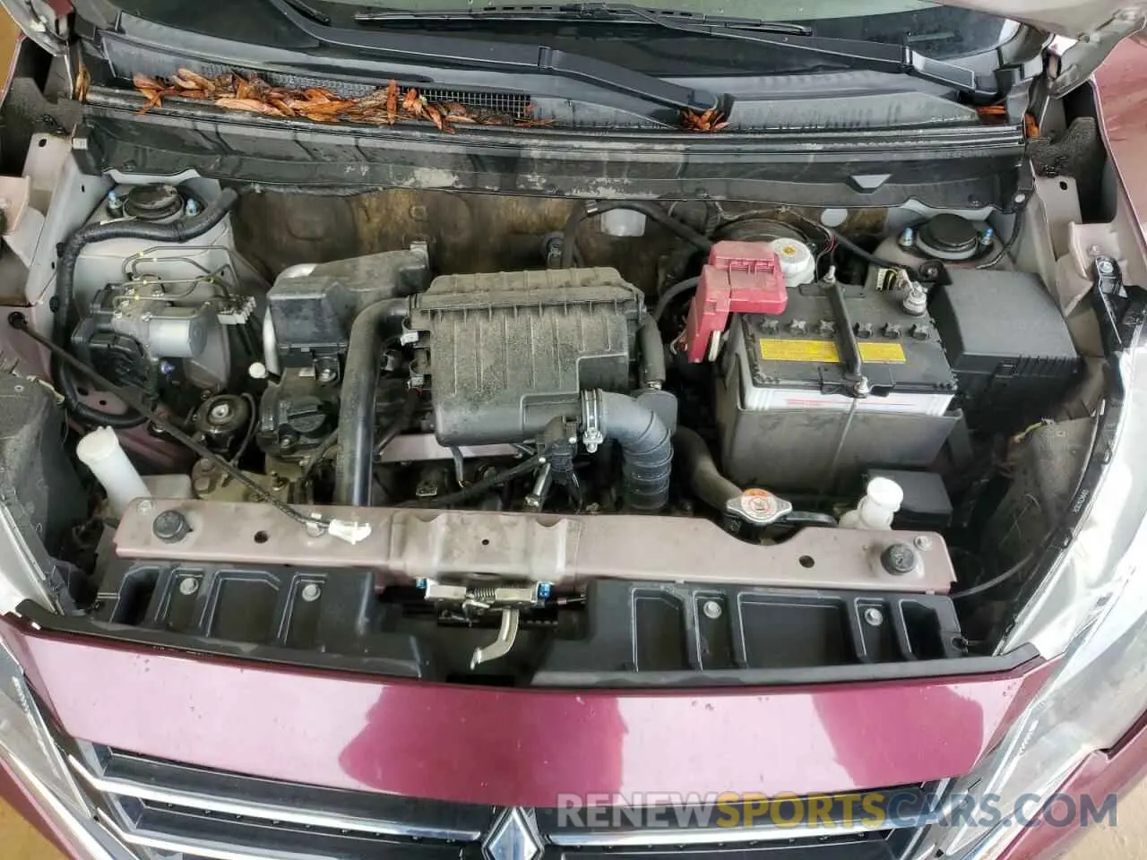 11 fotografías del automóvil dañado ML32AUHJ6MH011847 MITSUBISHI MIRAGE 2021