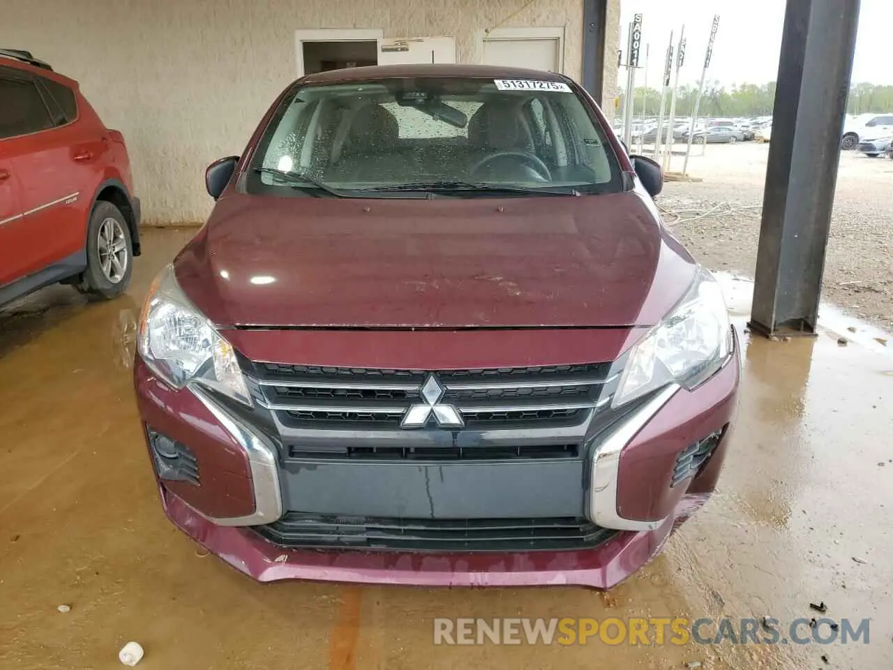 5 fotografías del automóvil dañado ML32AUHJ6MH011847 MITSUBISHI MIRAGE 2021