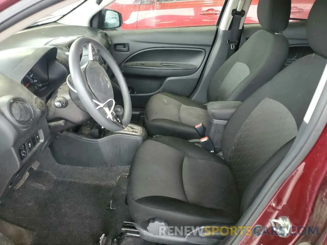 7 fotografías del automóvil dañado ML32AUHJ6MH011847 MITSUBISHI MIRAGE 2021