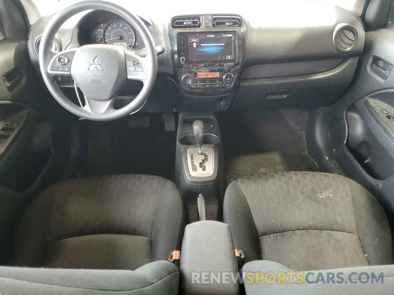 8 fotografías del automóvil dañado ML32AUHJ6MH011847 MITSUBISHI MIRAGE 2021