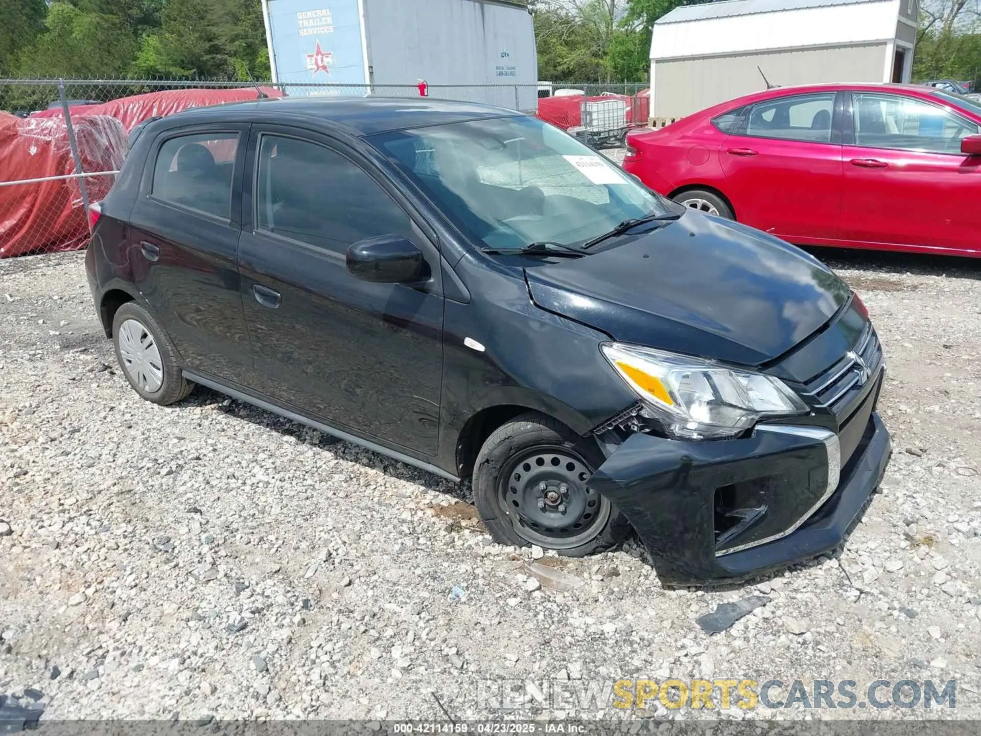 1 fotografías del automóvil dañado ML32AUHJ6MH012237 MITSUBISHI MIRAGE 2021