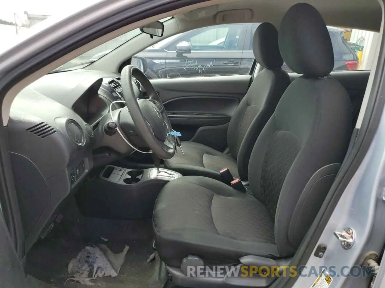 7 fotografías del automóvil dañado ML32AUHJ6MH013615 MITSUBISHI MIRAGE 2021