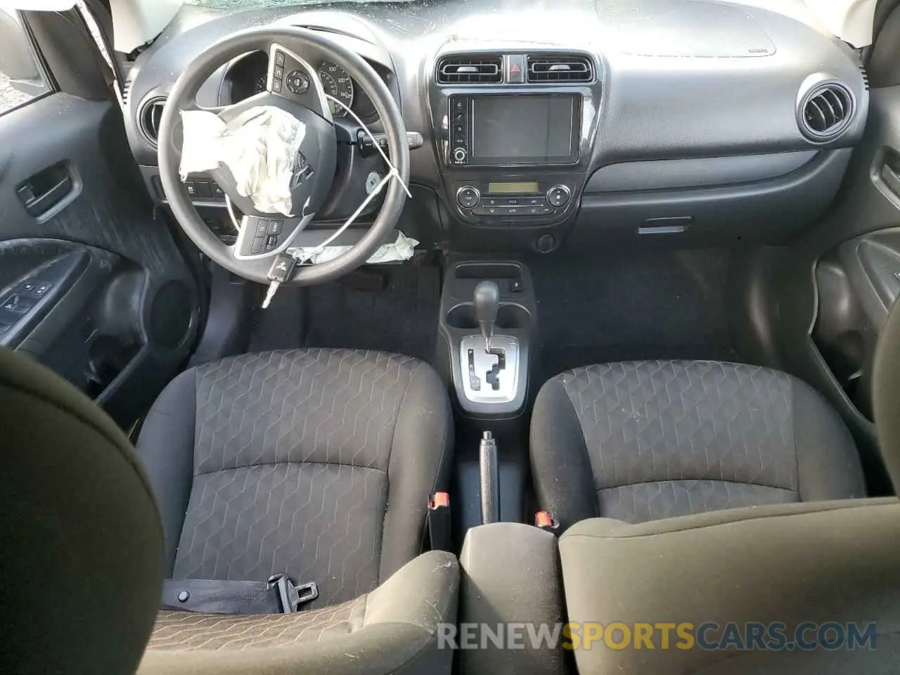 8 fotografías del automóvil dañado ML32AUHJ7MH001022 MITSUBISHI MIRAGE 2021