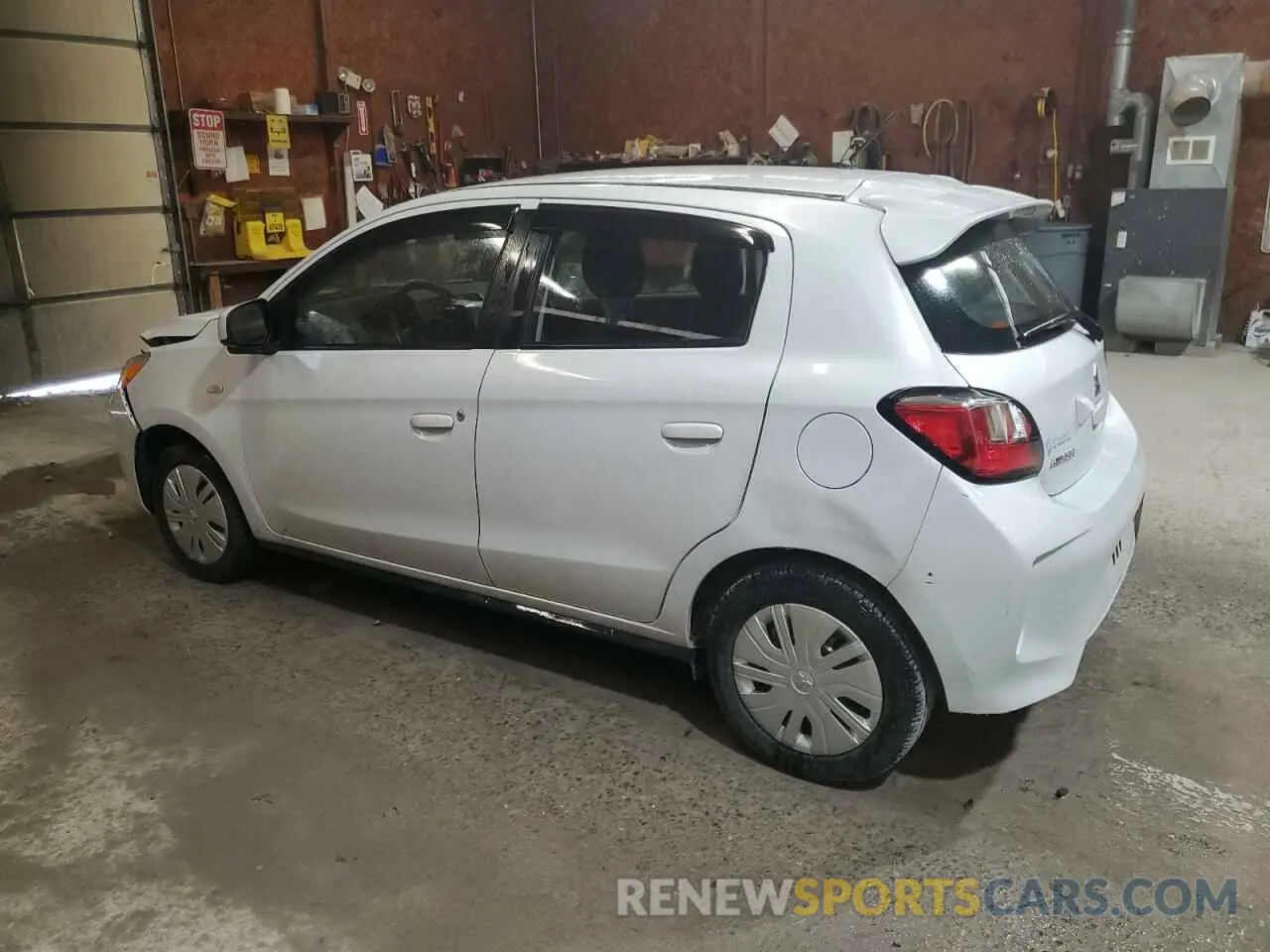 2 fotografías del automóvil dañado ML32AUHJ7MH004499 MITSUBISHI MIRAGE 2021