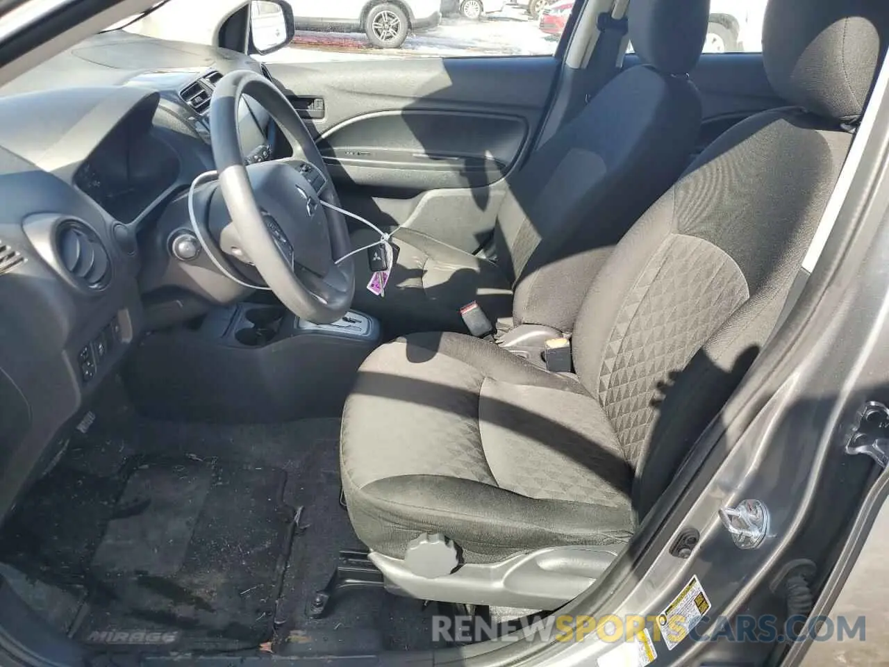 7 fotografías del automóvil dañado ML32AUHJ7MH005734 MITSUBISHI MIRAGE 2021