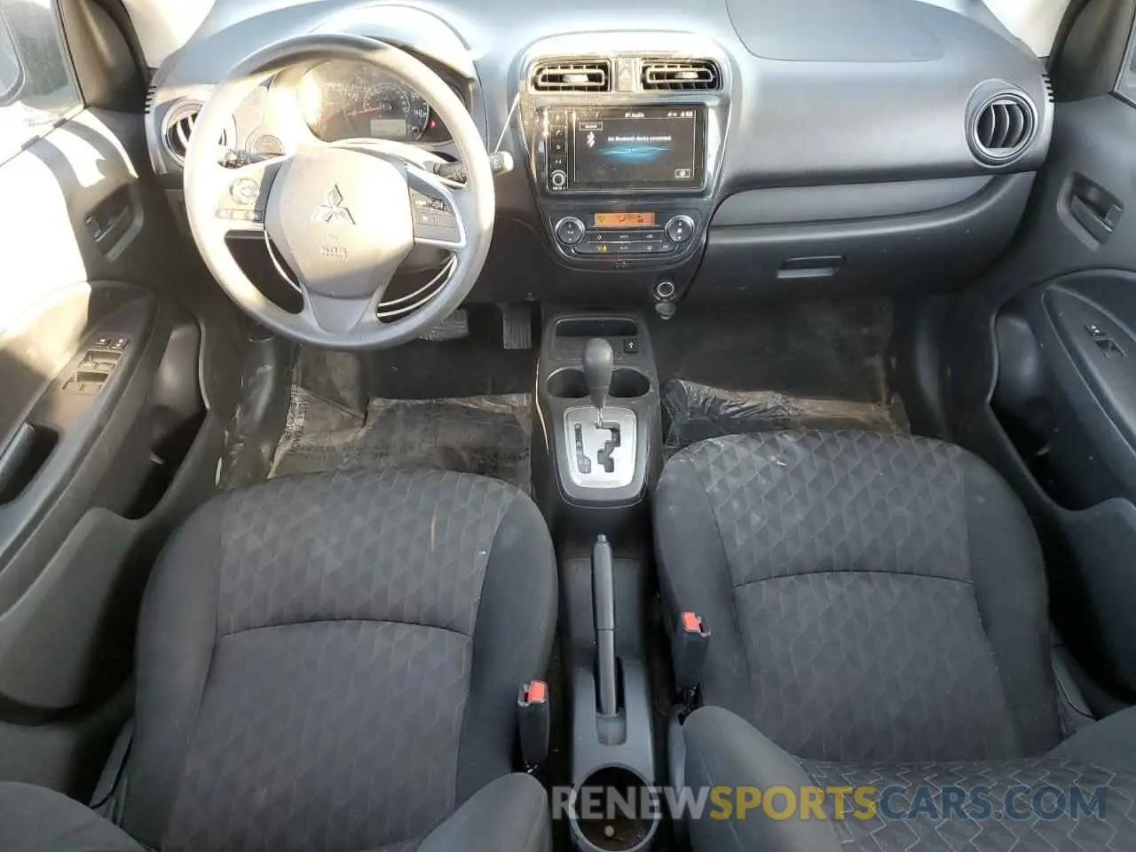 8 fotografías del automóvil dañado ML32AUHJ7MH006754 MITSUBISHI MIRAGE 2021