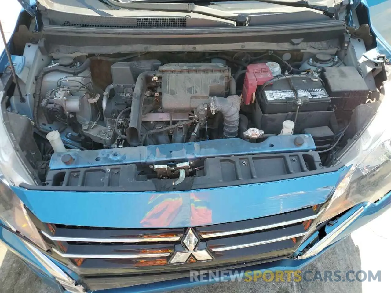 11 fotografías del automóvil dañado ML32AUHJ7MH011372 MITSUBISHI MIRAGE 2021
