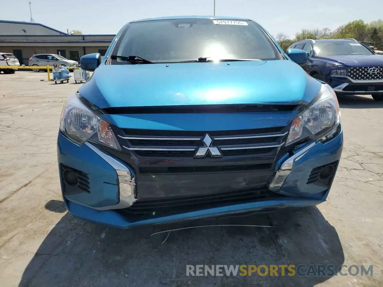 5 fotografías del automóvil dañado ML32AUHJ7MH011372 MITSUBISHI MIRAGE 2021