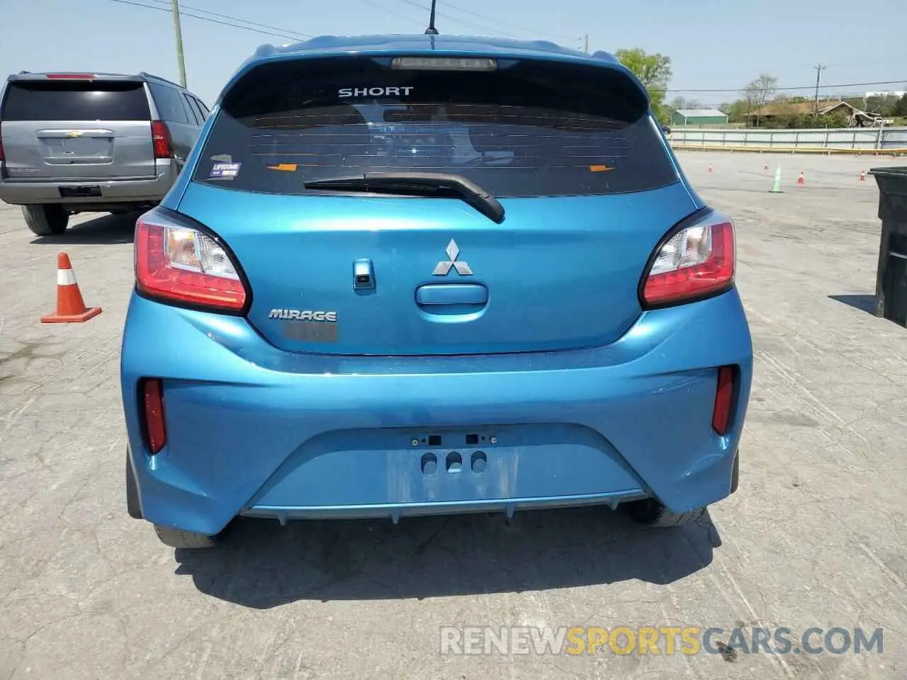 6 fotografías del automóvil dañado ML32AUHJ7MH011372 MITSUBISHI MIRAGE 2021