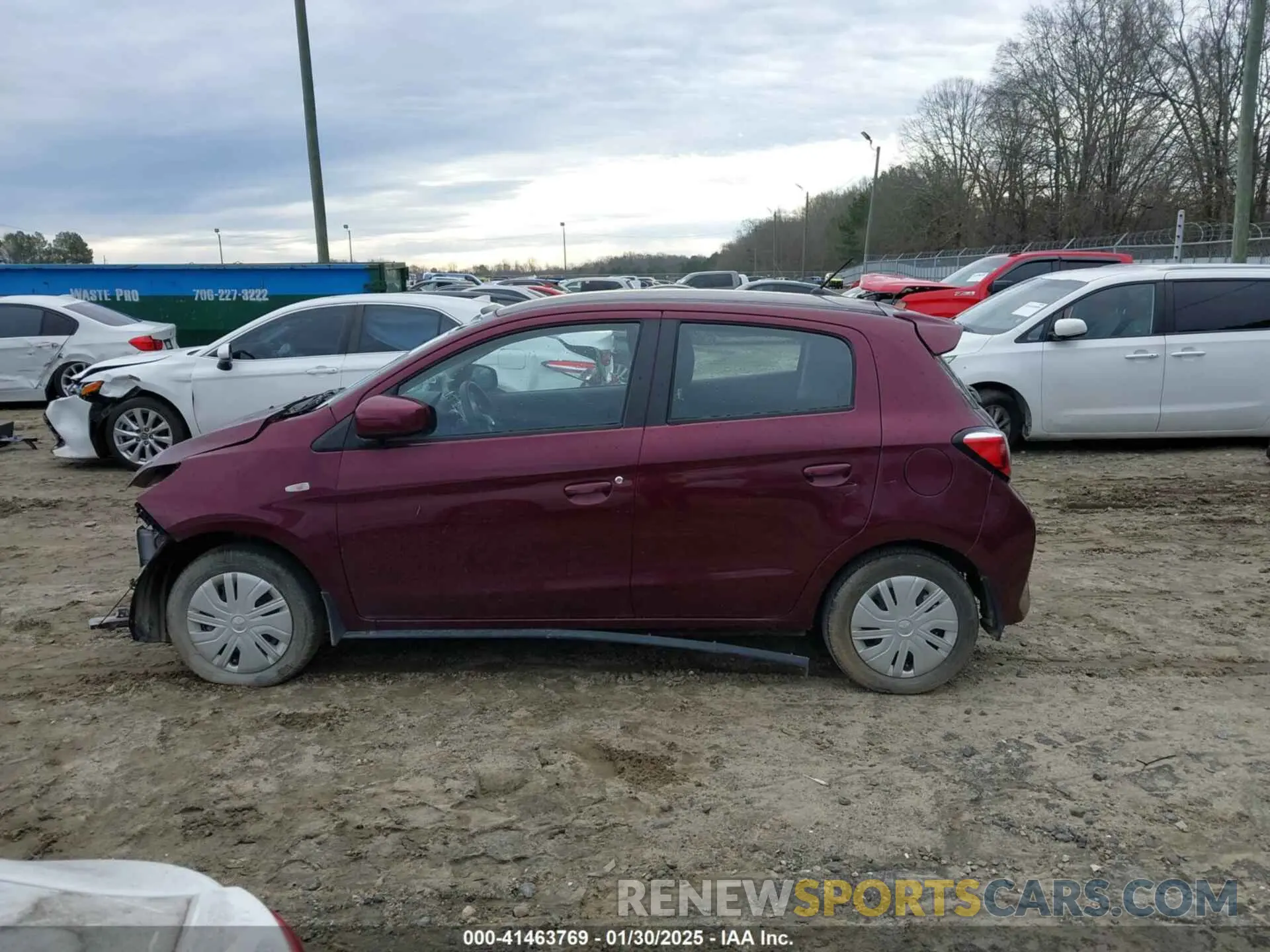 15 fotografías del automóvil dañado ML32AUHJ7MH011520 MITSUBISHI MIRAGE 2021