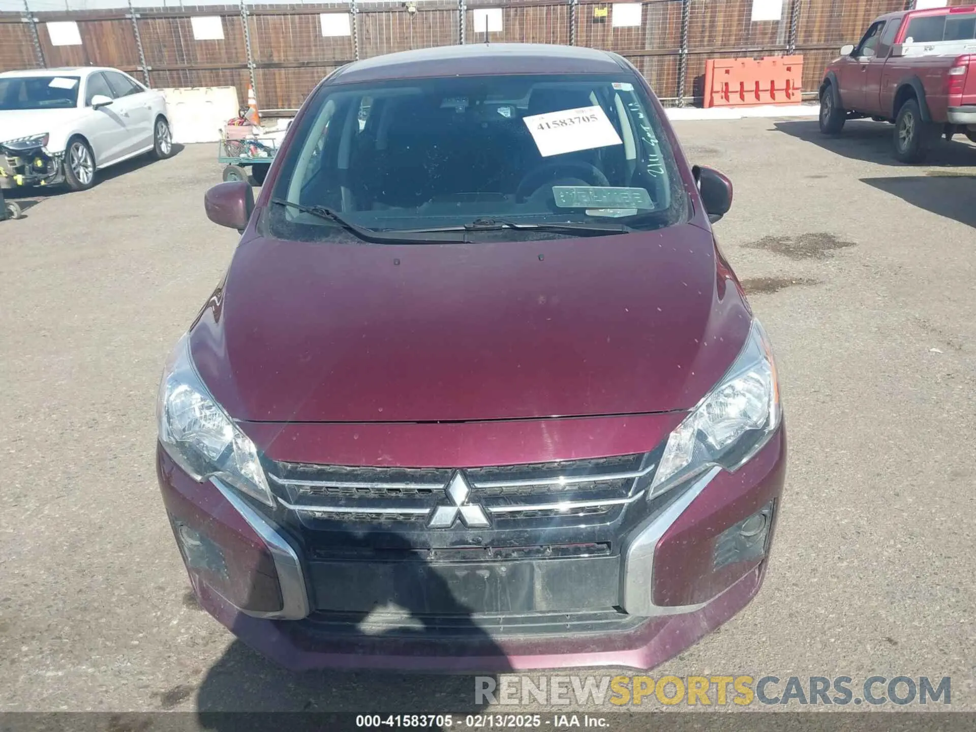 12 fotografías del automóvil dañado ML32AUHJ7MH012747 MITSUBISHI MIRAGE 2021