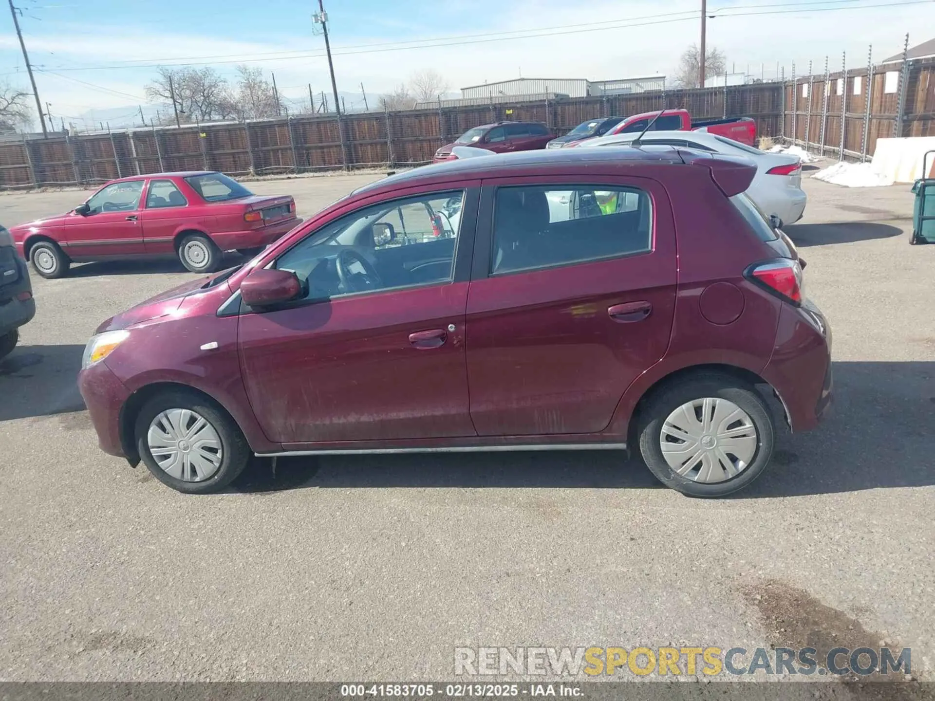 14 fotografías del automóvil dañado ML32AUHJ7MH012747 MITSUBISHI MIRAGE 2021