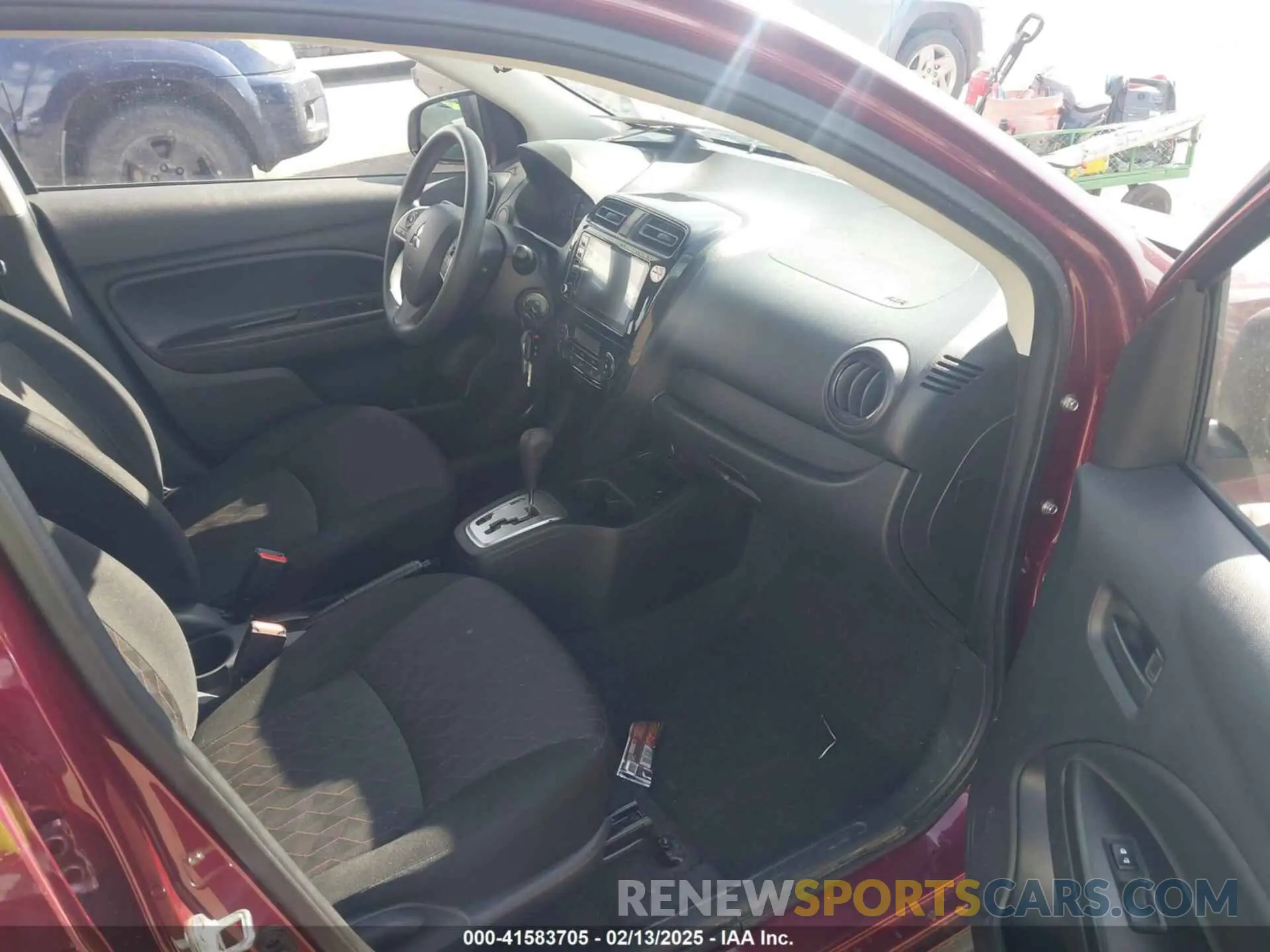5 fotografías del automóvil dañado ML32AUHJ7MH012747 MITSUBISHI MIRAGE 2021