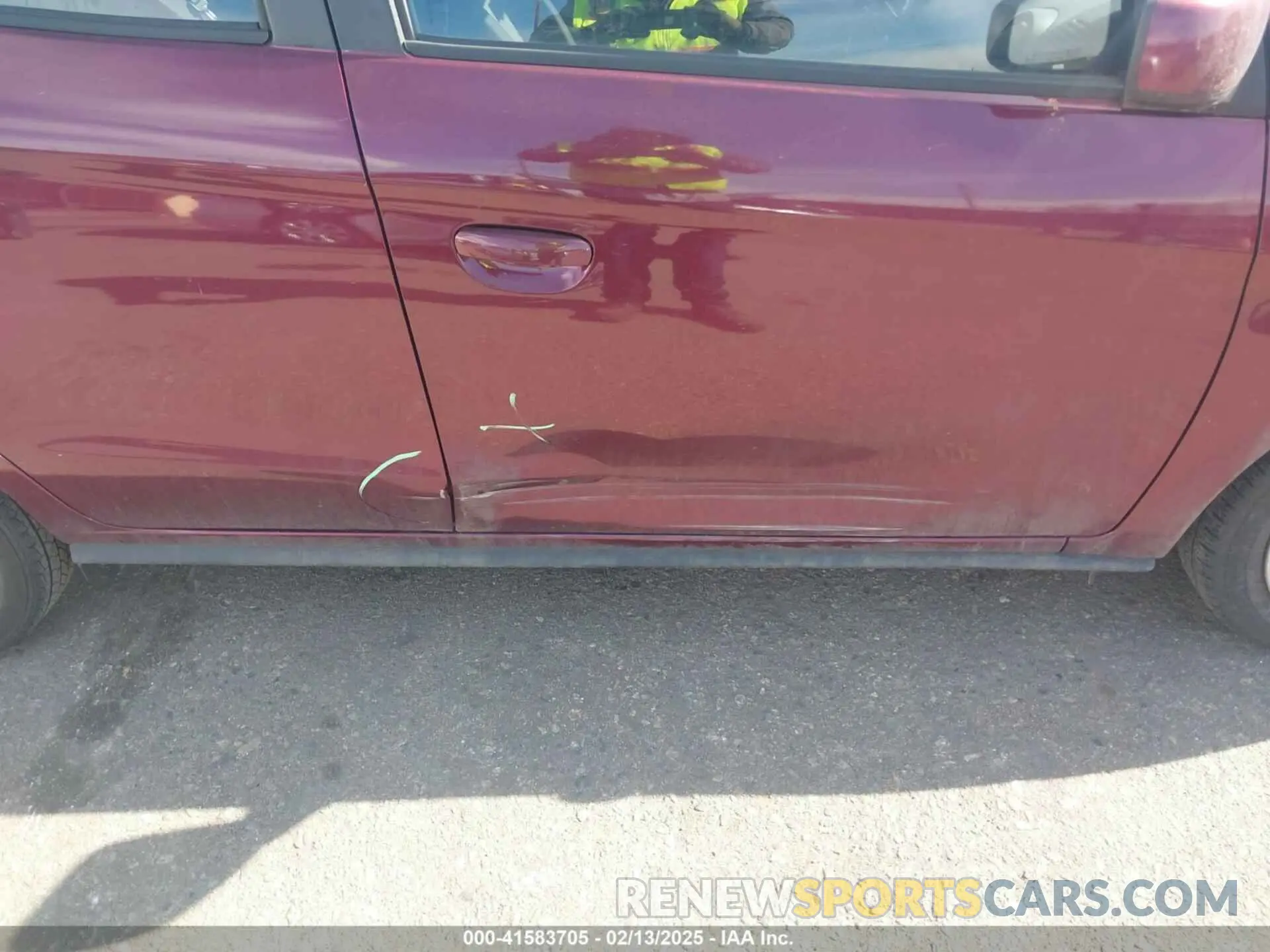6 fotografías del automóvil dañado ML32AUHJ7MH012747 MITSUBISHI MIRAGE 2021