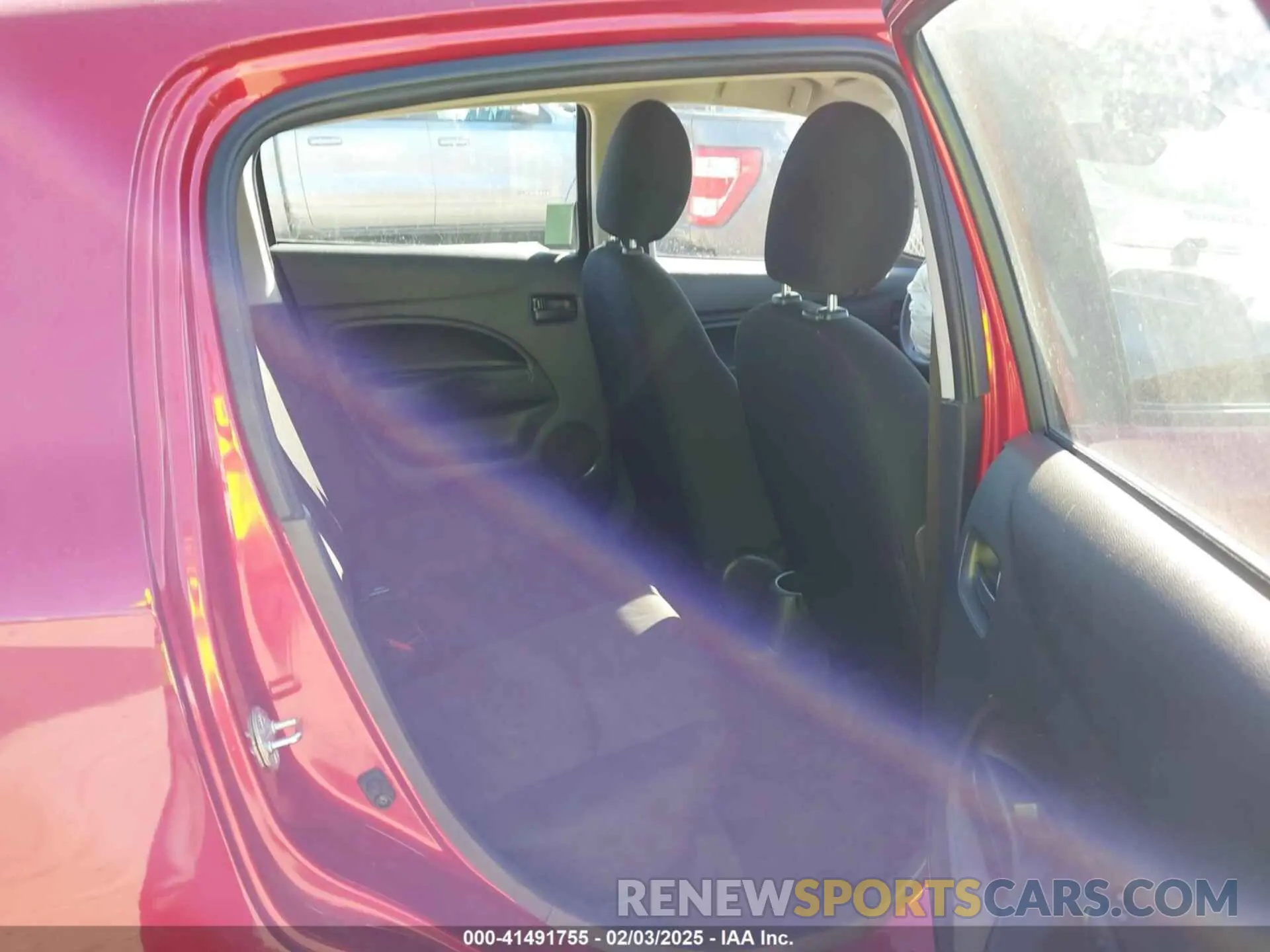 8 fotografías del automóvil dañado ML32AUHJ7MH012926 MITSUBISHI MIRAGE 2021